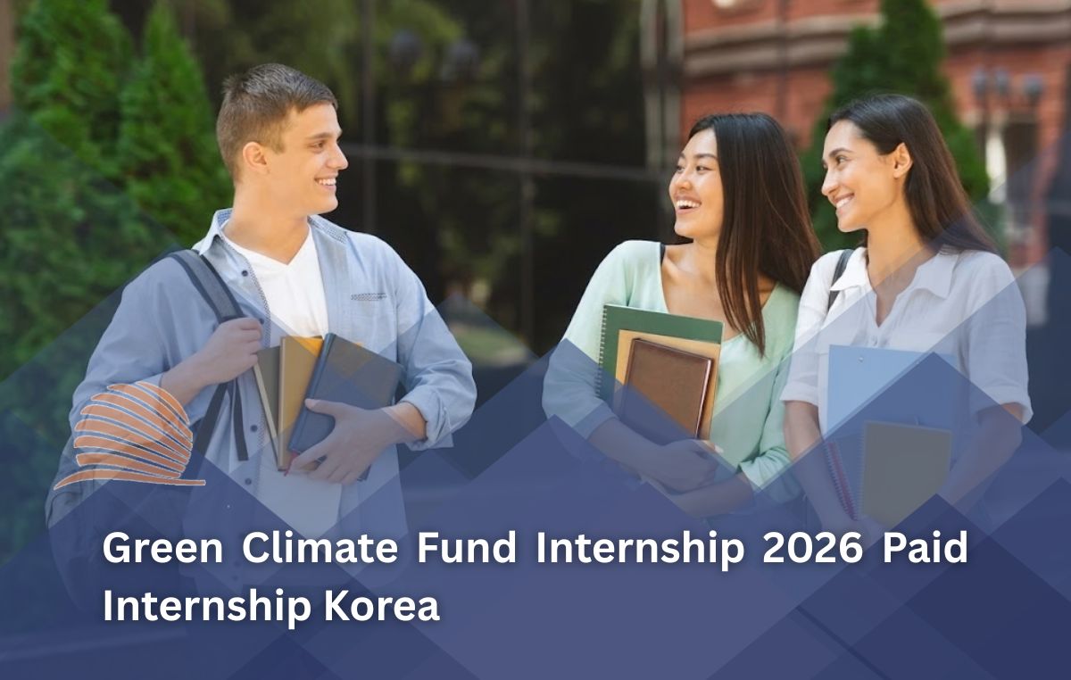 Green Climate Fund Internship 2026 Paid International Internship in South Korea